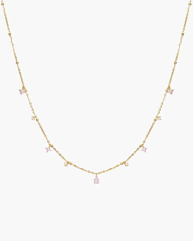 Elysee Halskette in Rosa