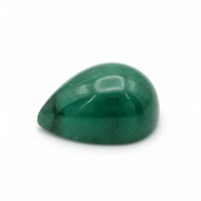 Emerald 10PC Tiny 3×5 MM Pear Cabochon Green Fiery Precious Gems