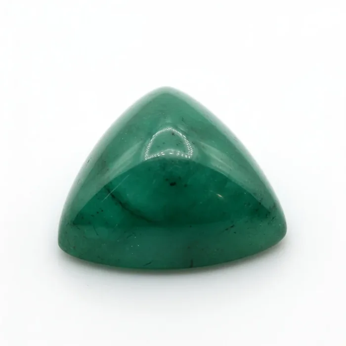 Emerald 10PC Tiny 5×5 MM Triangle Cabochon Green Luster Precious Loose Gemstones
