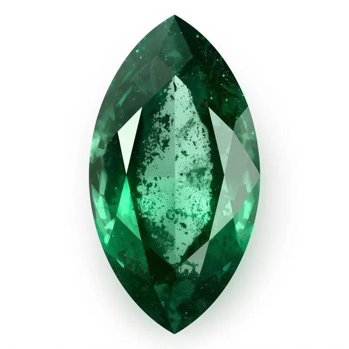 Emerald 1PC Chunky 10×20 MM Marquise Faceted Green Superior Precious Loose Gemstone