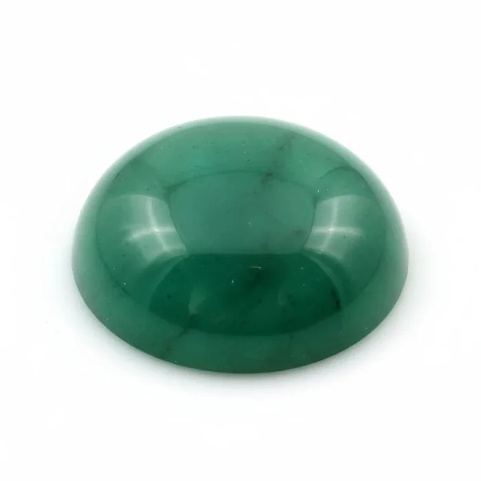 Emerald 1PC Large 11×11 MM Round Cabochon Green Superior Precious Gems