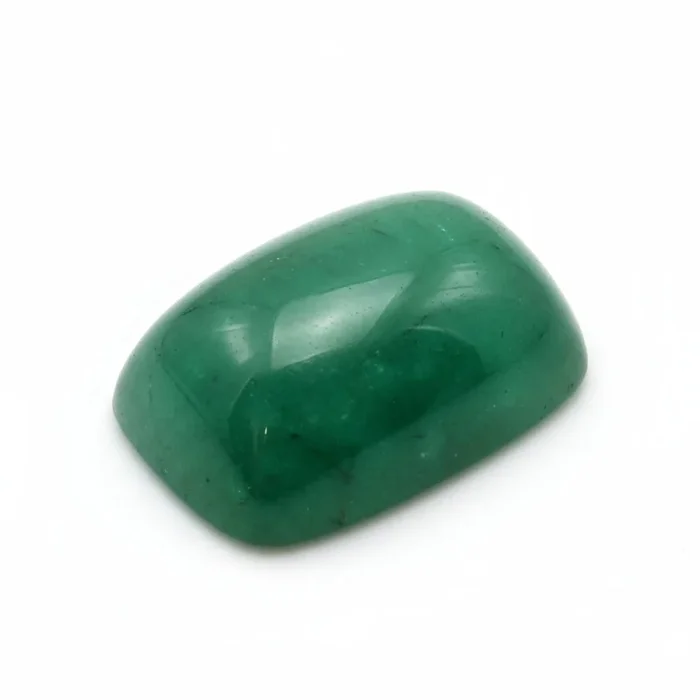 Emerald 1PC Medium 8×10 MM Emerald Cabochon Green Genuine Precious Precious Gemstone