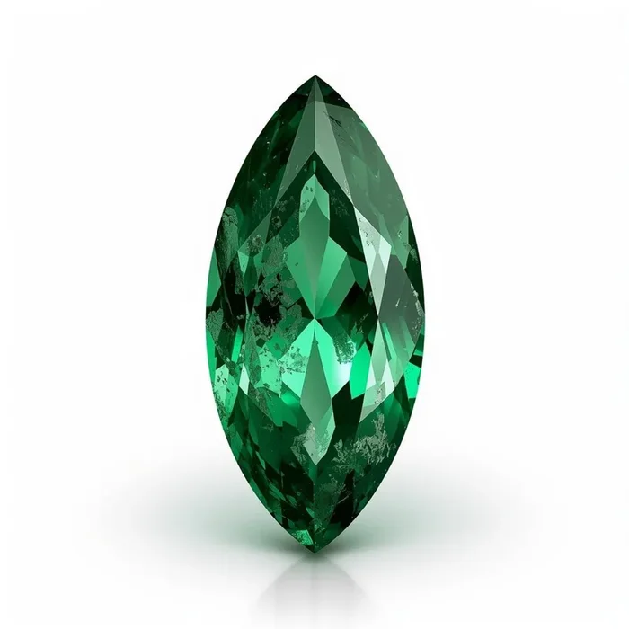 Emerald 1PC Small 6×12 MM Marquise Faceted Green High-Quality Precious Loose Gemstones