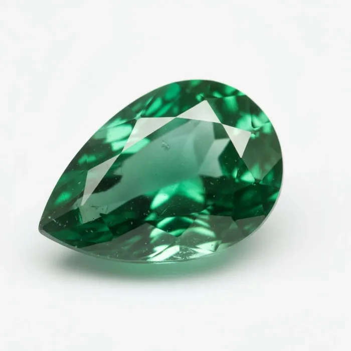Emerald 1PC Small 6×9 MM Pear Faceted Green Superior Precious Loose Gemstone