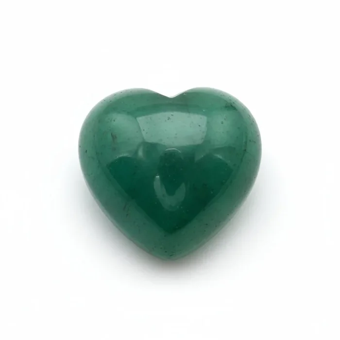 Emerald 1PC Small 7×7 MM Heart Cabochon Green Splendid Precious Gems