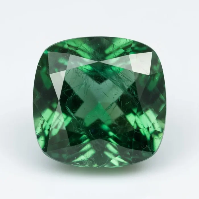 Emerald 1PC Tiny 5×5 MM Cushion Faceted Green Sparkling Precious Loose Gemstone