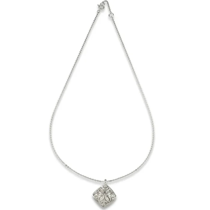 Empress Pendant Medium 18″ – Sterling Silver