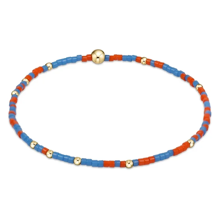 enewton 6.25″ Gameday Hope Unwritten Bracelet – Bright Orange Cobalt