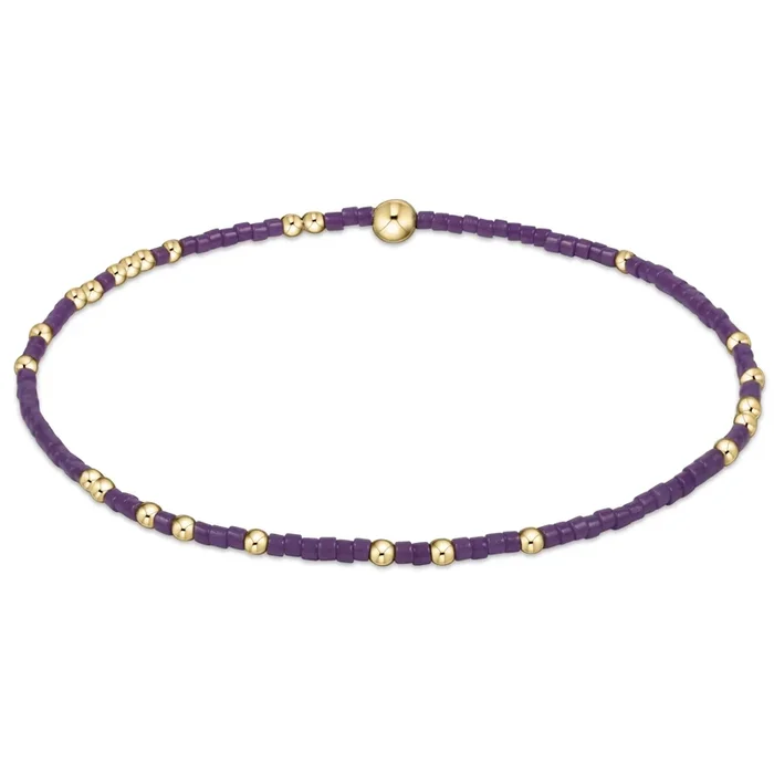enewton 7.25″ extends Gameday Hope Unwritten Bracelet – Purple