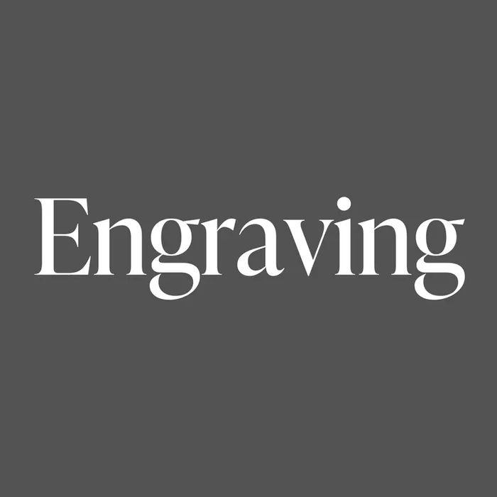 ENGRAVING UP TO 5 LETTERS ($20)