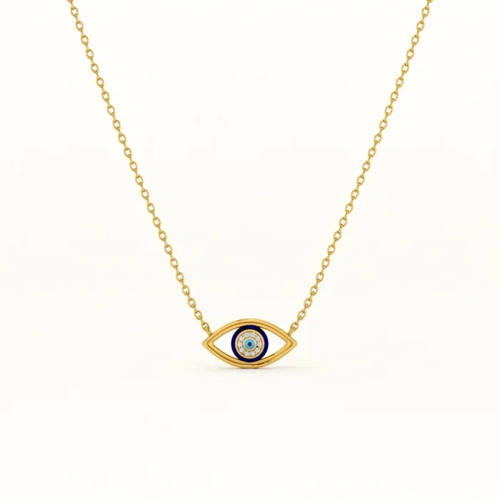 Evil Eye Zenith 925 Silver Necklace