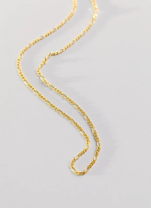 Figaro 1.8mm ketting 14k goud