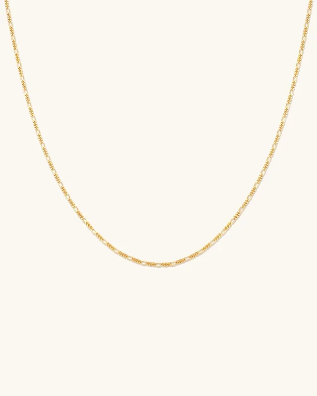 Figaro Chain Spark Necklace