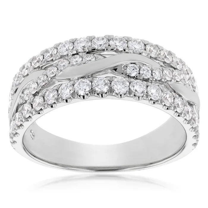 Flawless 1 Carat Dress Ring In 18ct White Gold “Willow”