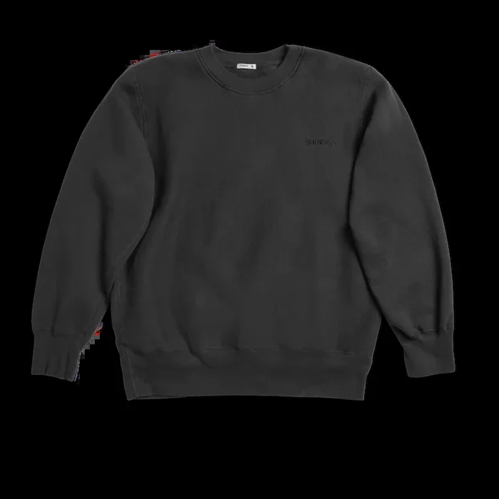 Fleece Logo Sweatshirt – Vintage Black