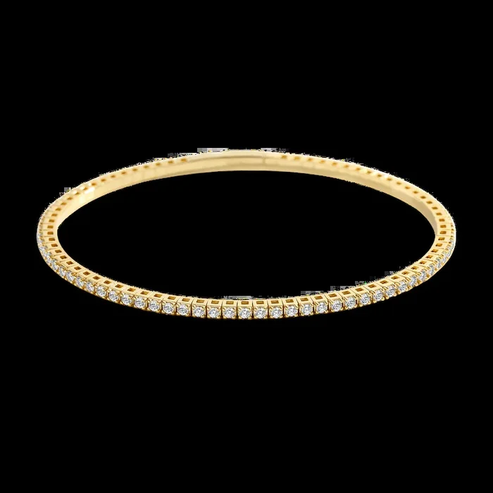 Flexible Diamond Tennis Bracelet