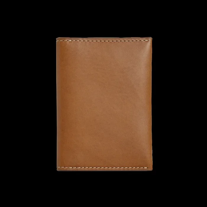 Folded Card Holder Wallet – Tan