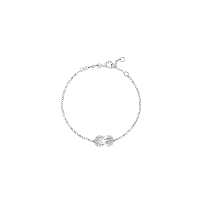 Fred Chance Infinie bracelet medium model white gold diamonds | LEPAGE