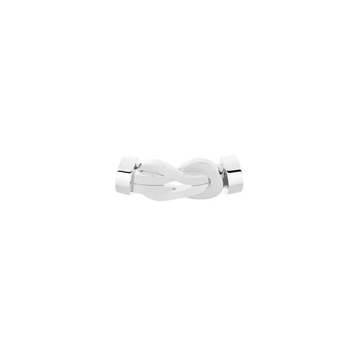 Fred Chance Infinie buckle medium model white gold | LEPAGE
