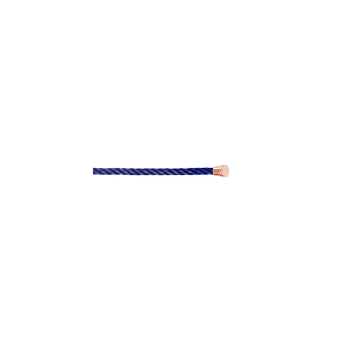 FRED Force 10 Blue Jean MM cable rose gold steel | Lepage