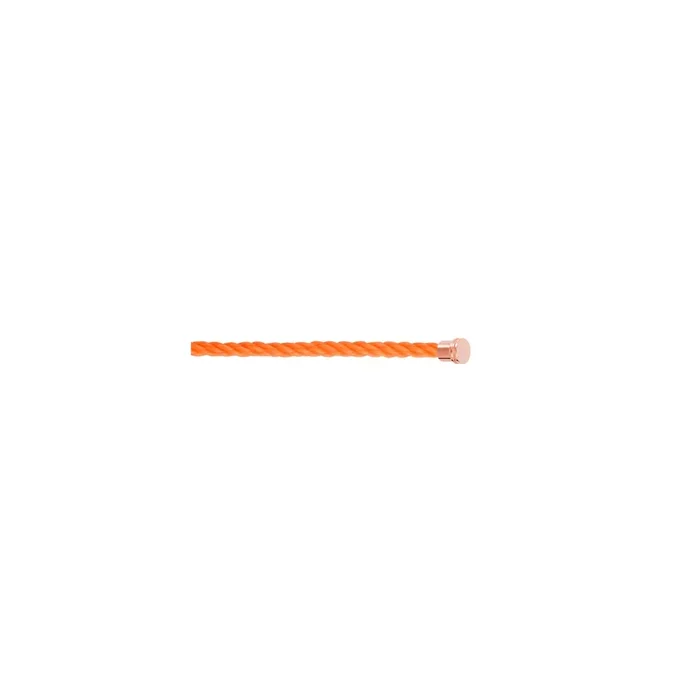 FRED Force 10 Fluo Orange MM cable rose gold steel | Lepage