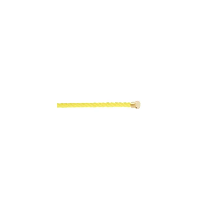 FRED Force 10 Fluo Yellow MM cable yellow gold steel | Lepage