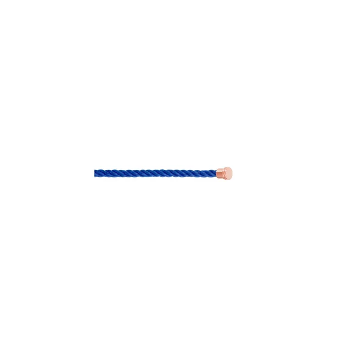 Fred Force 10 Indigo Blue Medium Rose Gold plated steel cable – Lepage