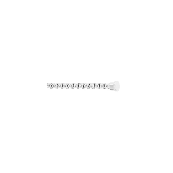 FRED Force 10 large model cable in white gold and diamonds | Lepage official retailer