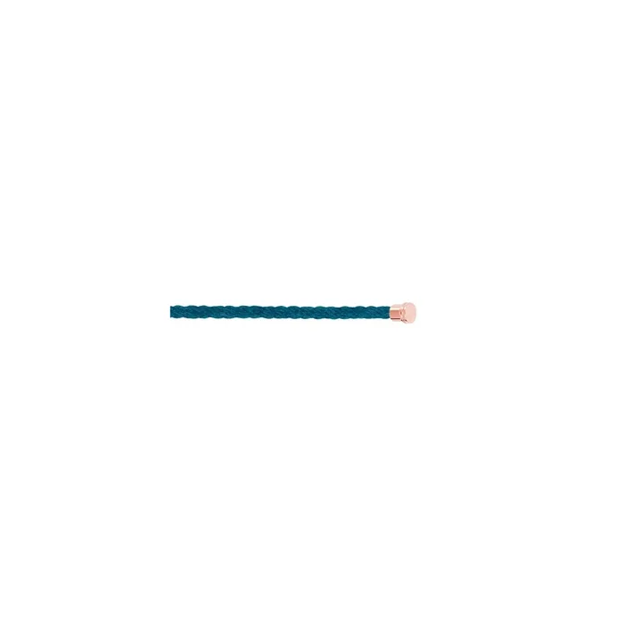 FRED Force 10 Riviera Blue medium model cable steel plated rose gold | Lepage official retailer