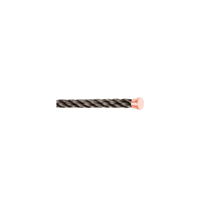 Fred Force 10 Storm Grey Large Rose Gold Plated Steel Cable – Lepage