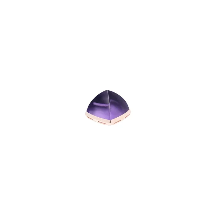 Fred Pain de Sucre large cabochon in rose gold and amethyst – Lepage