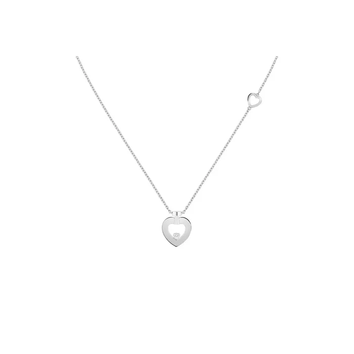 Fred Pretty Woman XS model necklace in white gold and diamonds – Lepage