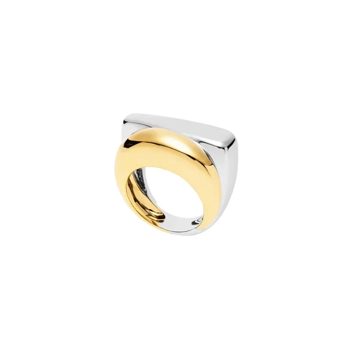 Fred Success ring medium model yellow white gold | LEPAGE