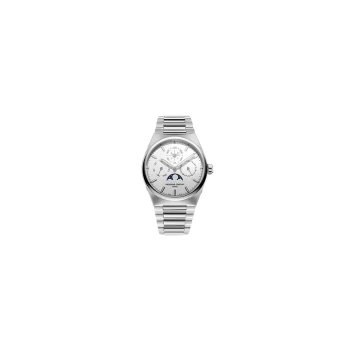 Frédérique Constant Highlife auto perpetual calendar watch white 41mm