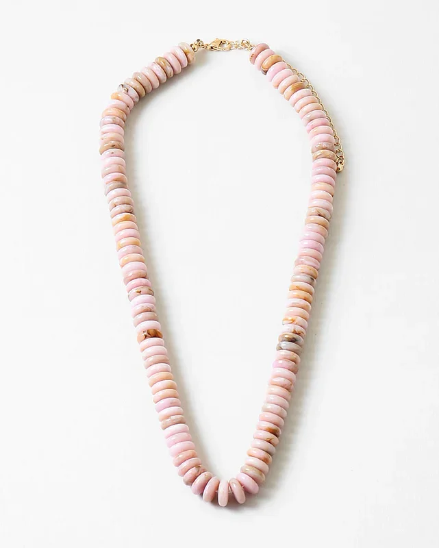 Frosted Petal Necklace