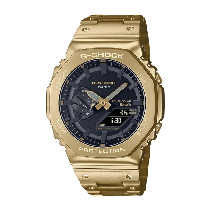 G-Shock Connected Solar Powered 49X44MM Yellow Stainless Steel. GMB2100GD-9A