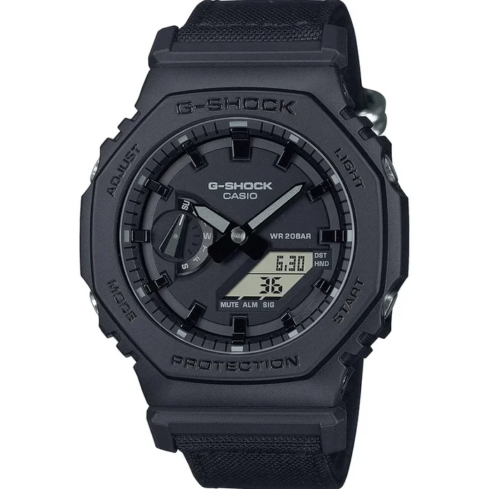 G-Shock GA2100BCE-1A Utility Black Cordura Watch