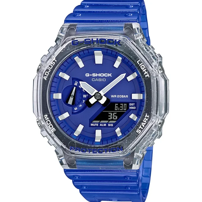 G-Shock GA2100HC-2A ‘CasiOak’ Blue Hidden Coast Series