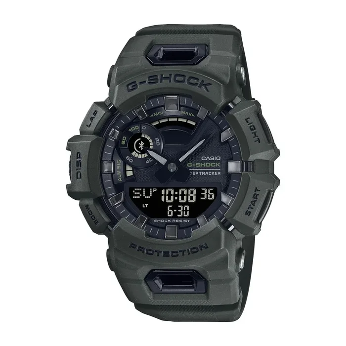 G-Shock Move 51MM Bluetooth Connected Green Resin Watch. GBA900UU-3A