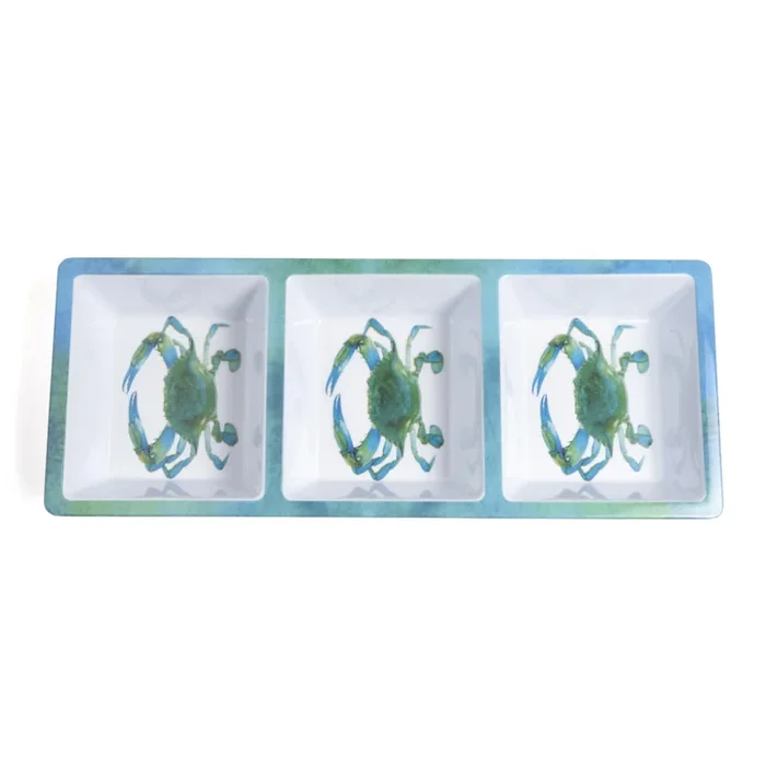 Galleyware Blue Crab Appetizer Tray