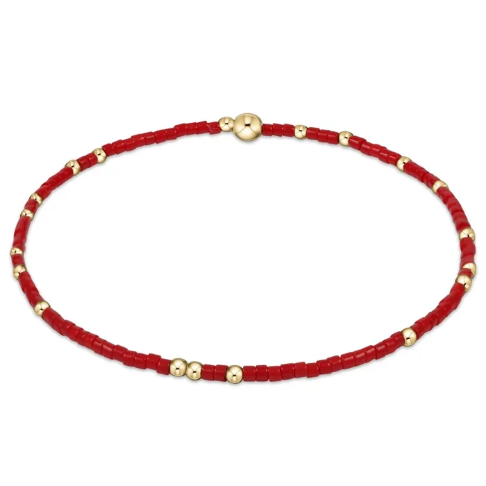 Gameday Hope Unwritten Bracelet – Bright Red
