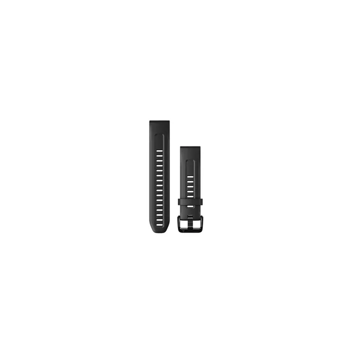Garmin Quickfit 20 mm Silicone Bracelet Black for Fenix 7S – Lepage