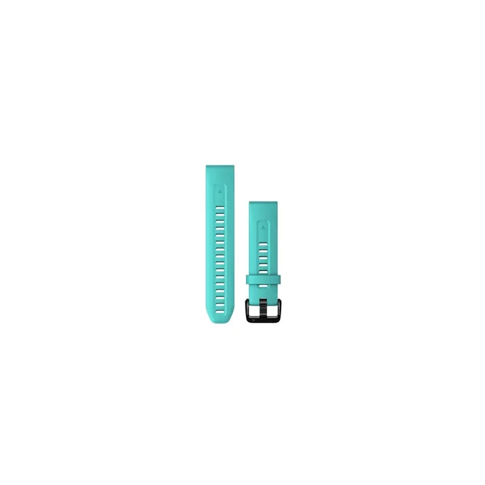Garmin Quickfit 20 mm Silicone Bracelet Water Green for Fenix 7S – Lepage