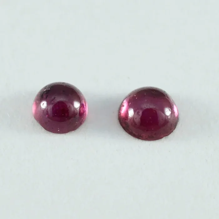 Garnet 1PC Medium 9×9 MM Round Cabochon Red Splendid semi Precious Gems