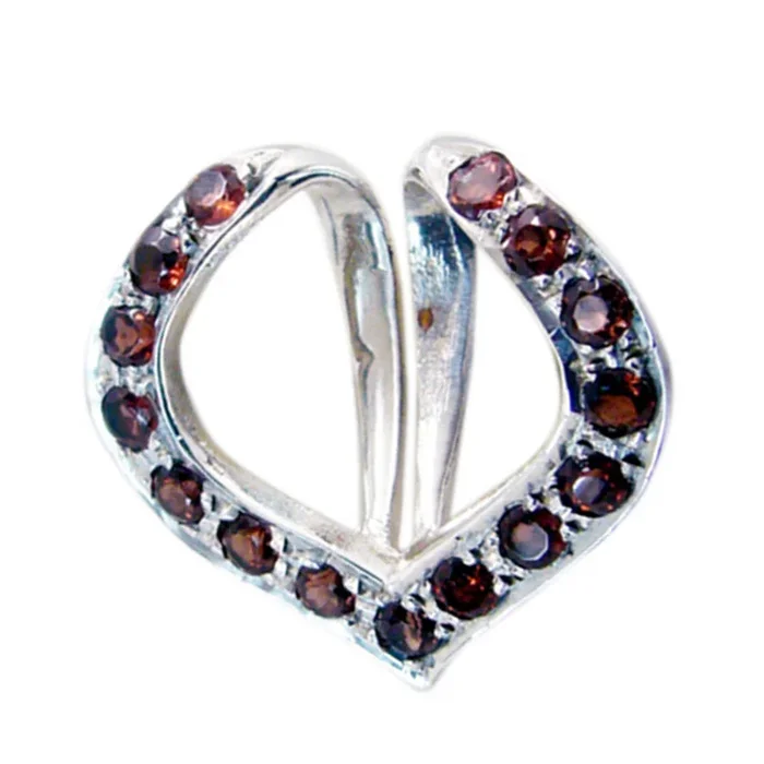 Garnet Classic African Sterling Silver multiple Lourdes Fairytale Red Pendant Jewellery