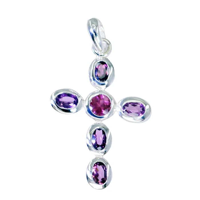 Garnet Tiny Mexican Silver multiple Hazel Graceful Red Pendant Jewelry