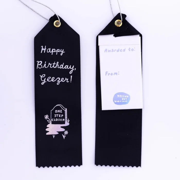 Geezer – Award Ribbon Card