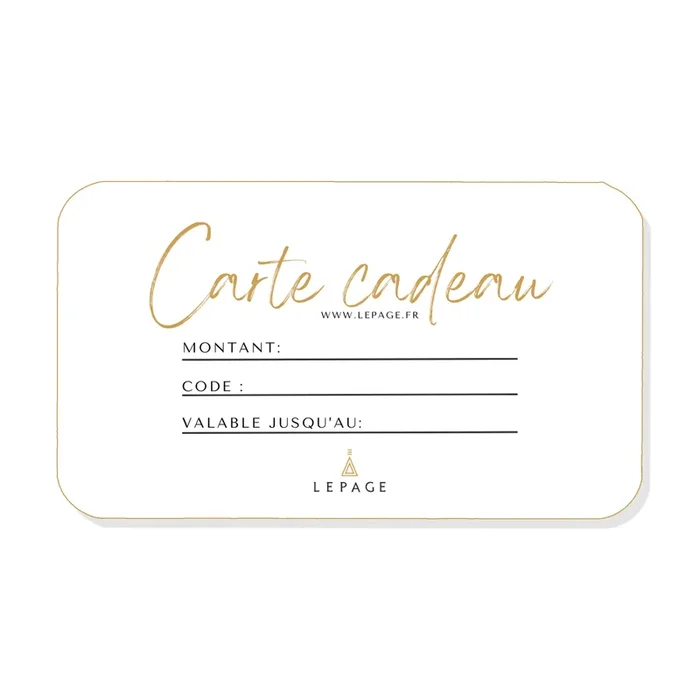 Gift card – Lepage