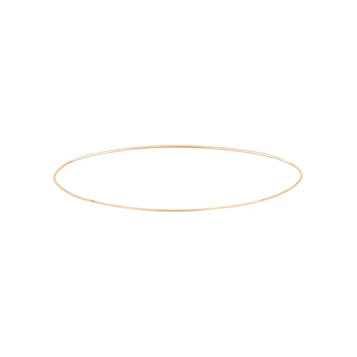 Ginette NY Circles in rose gold BC001, gold bracelet – Lepage