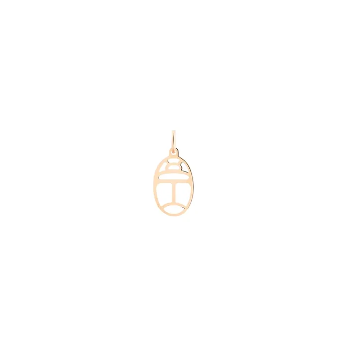 Ginette NY Mini gold wish charm pendant in rose gold – Lepage